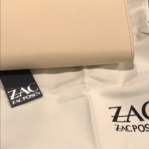 Zac Zac posen earths leather Wallet on a chain new with tag and dust bag - Picture 8 of 11